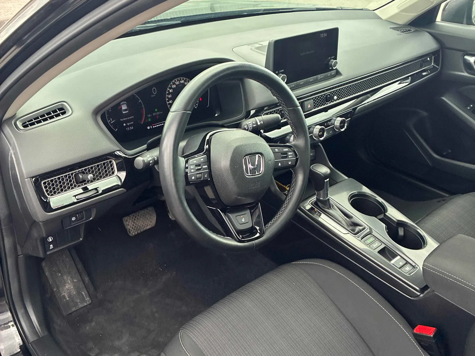 Interior driver side