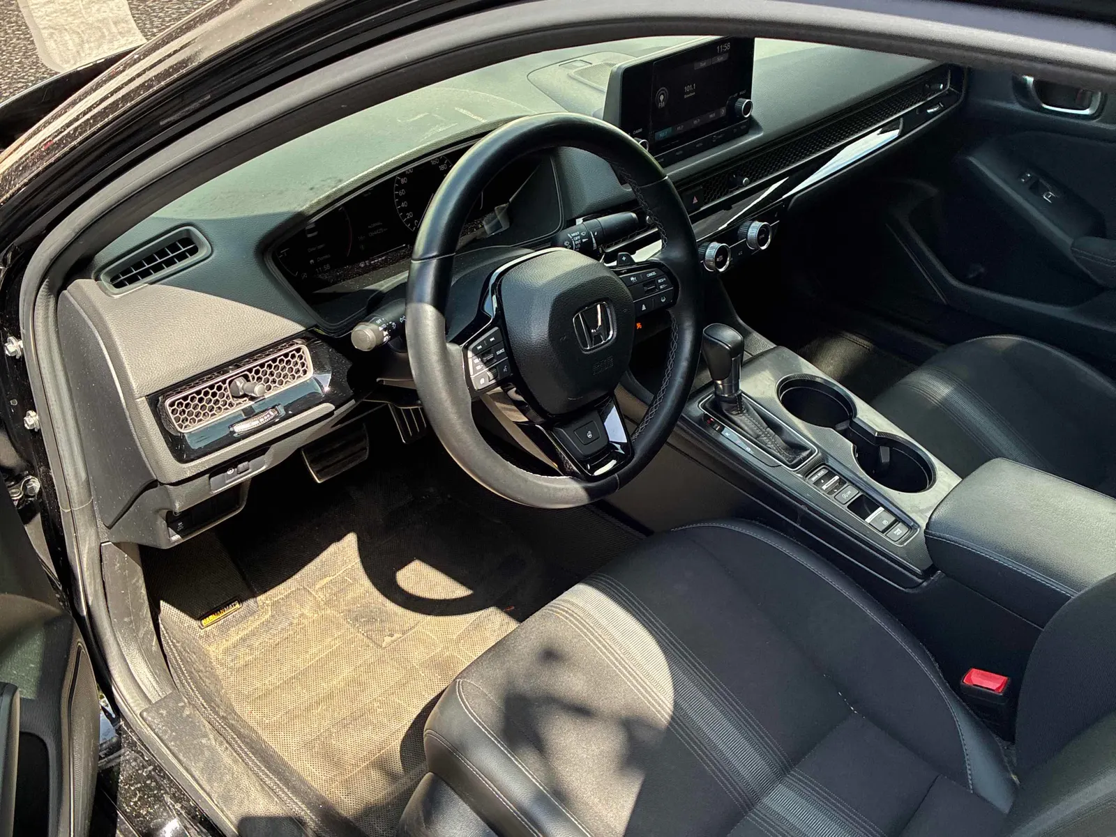 Interior driver side