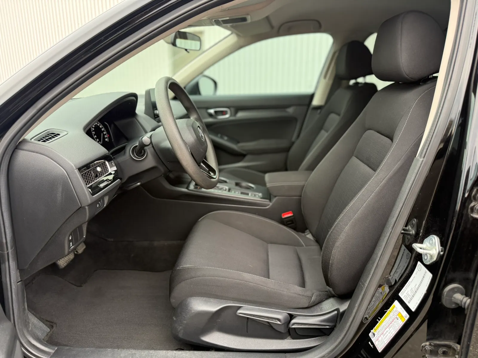 Interior driver side