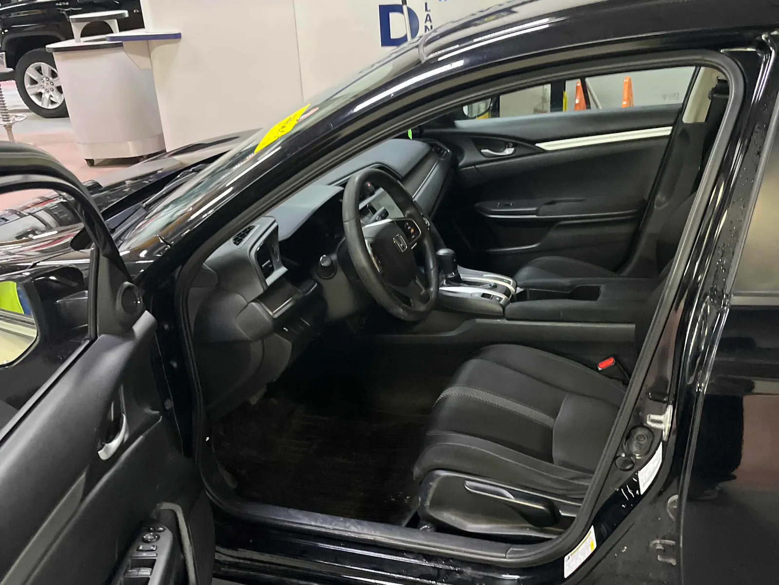 Interior driver side
