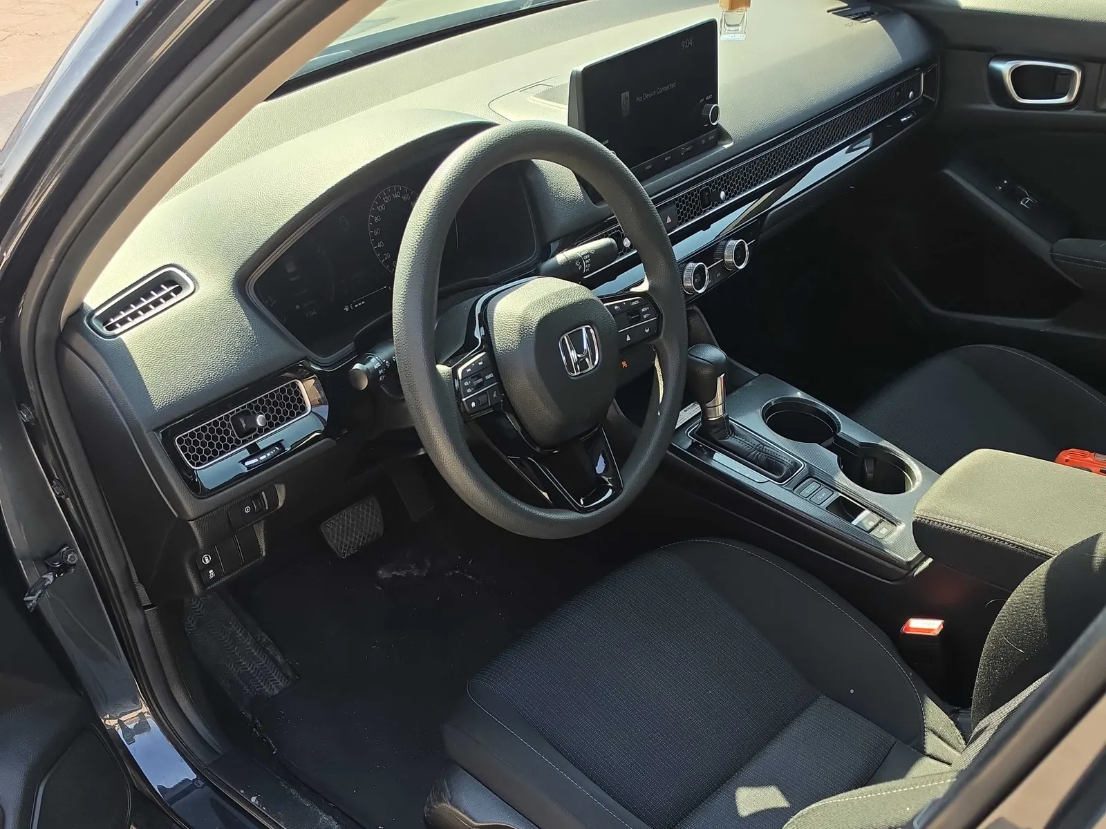 Interior driver side