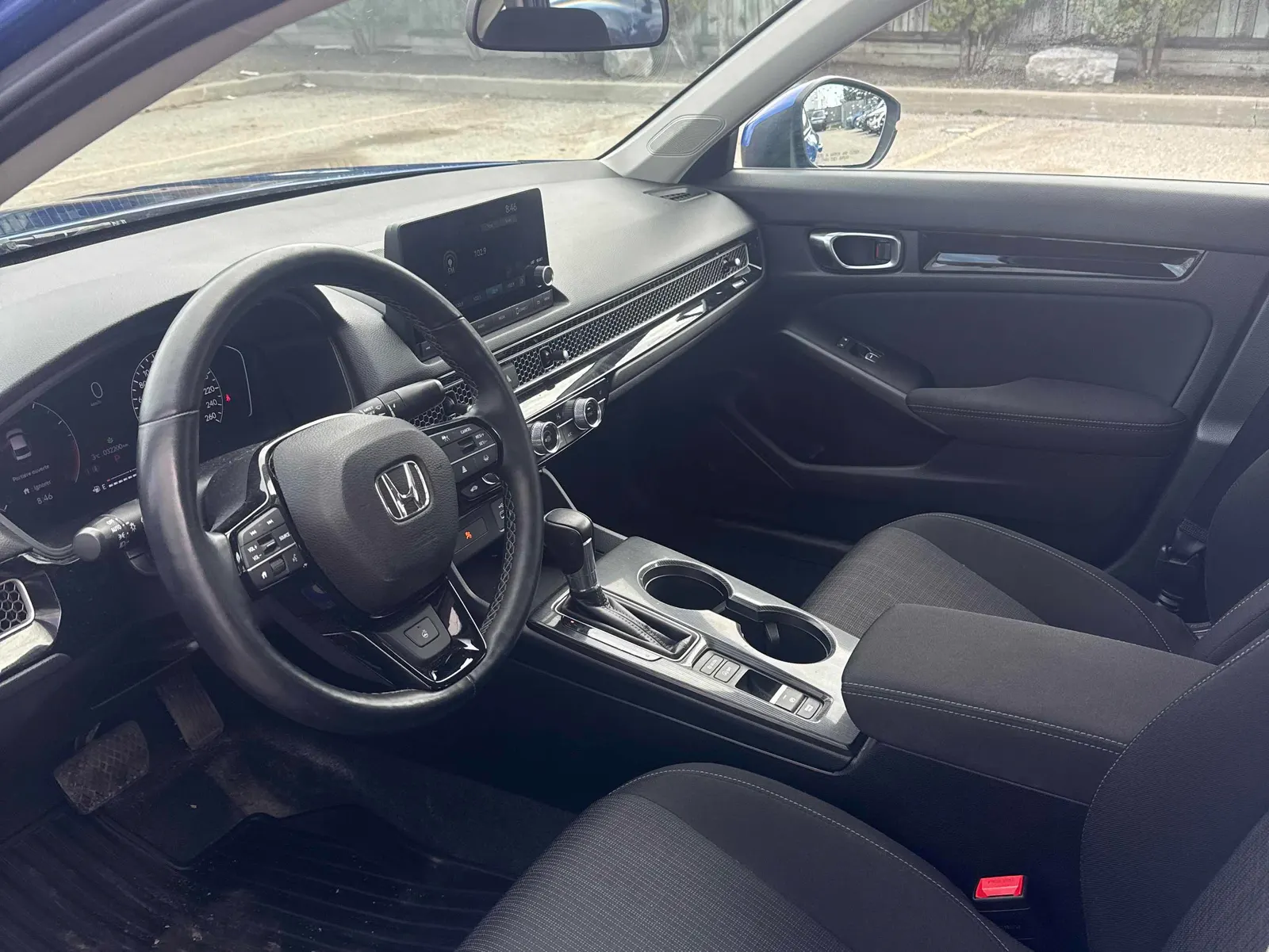 Interior driver side