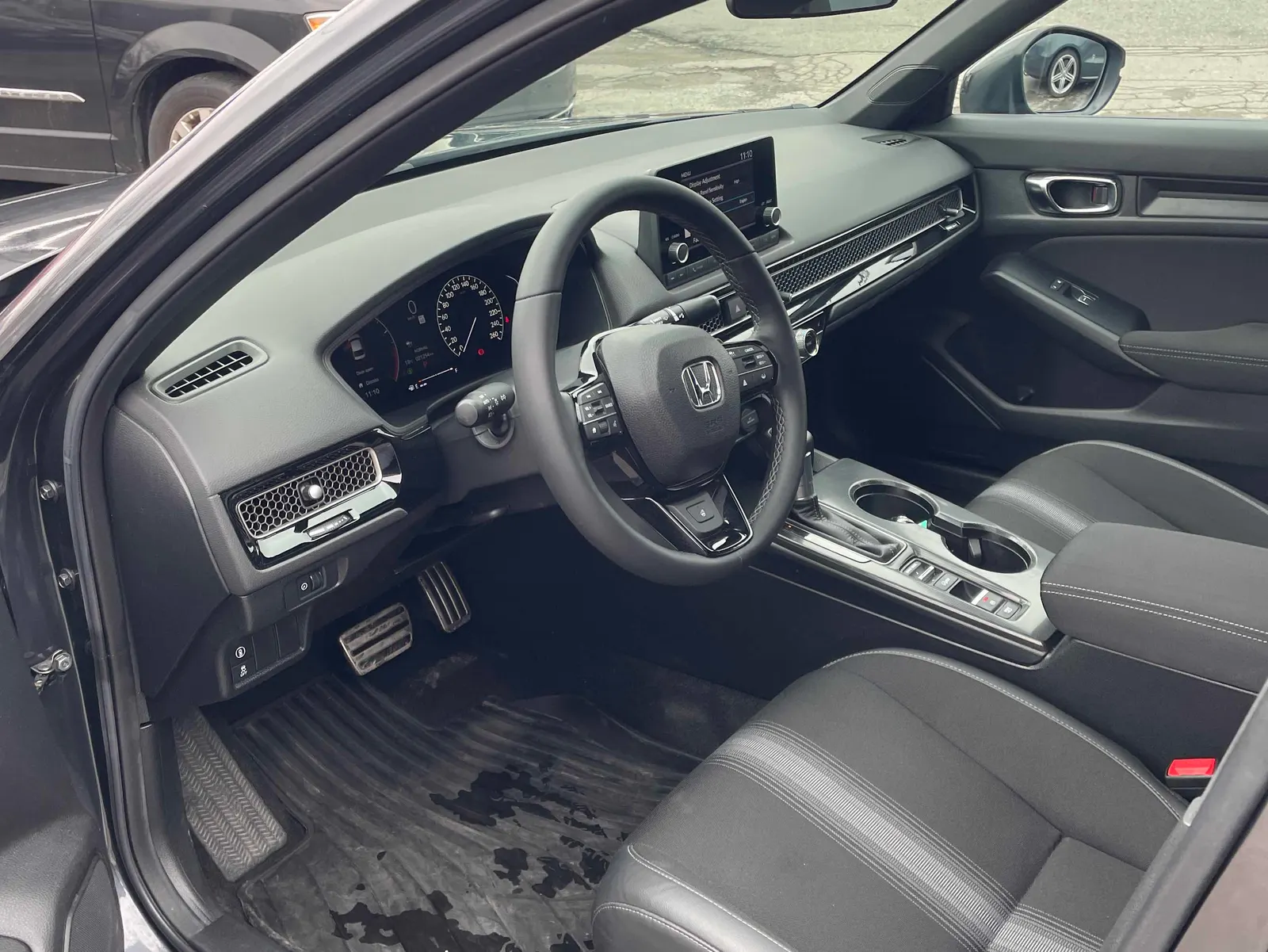 Interior driver side