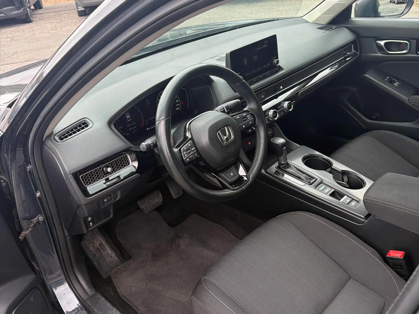 Interior driver side