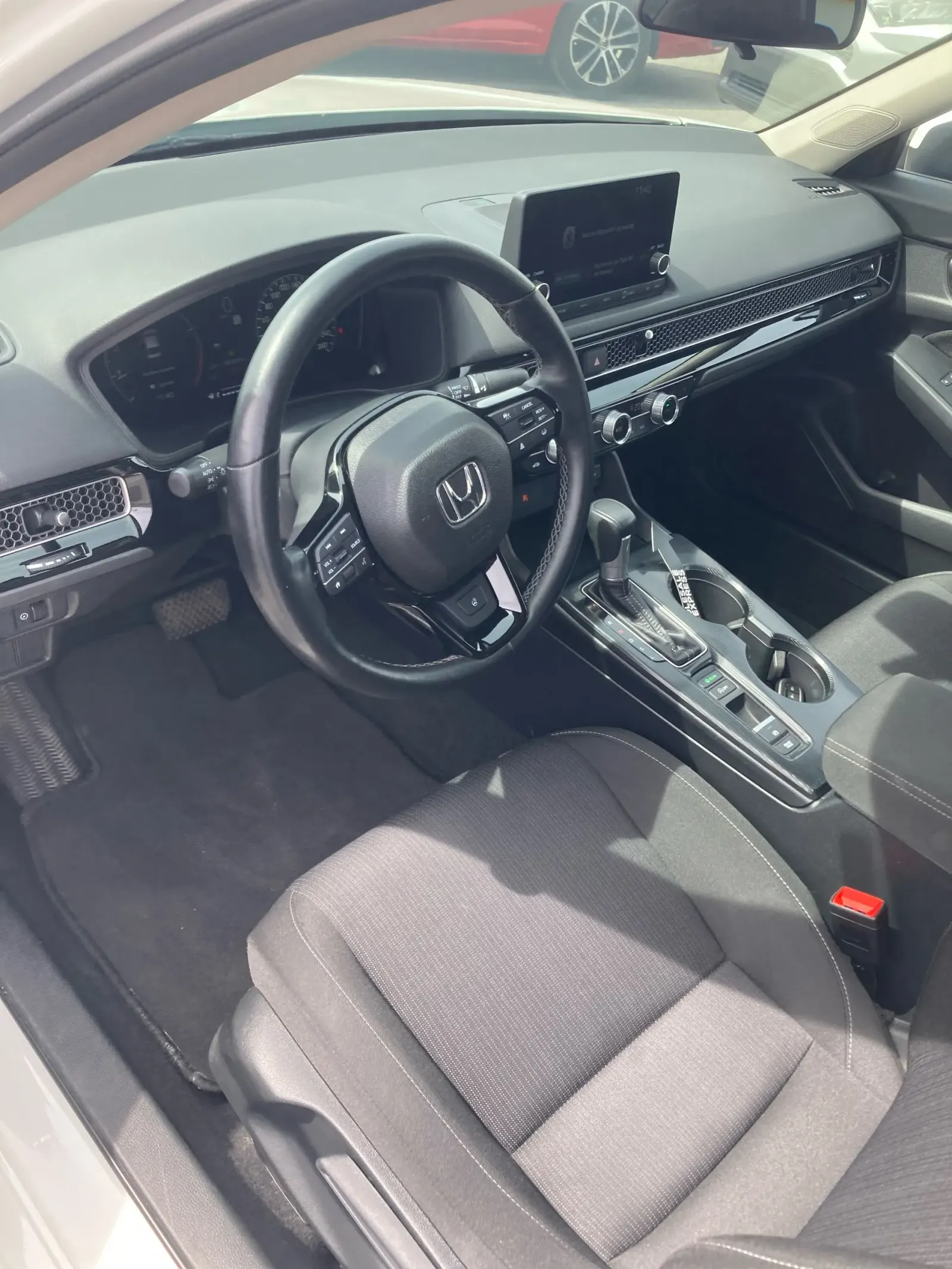Interior driver side