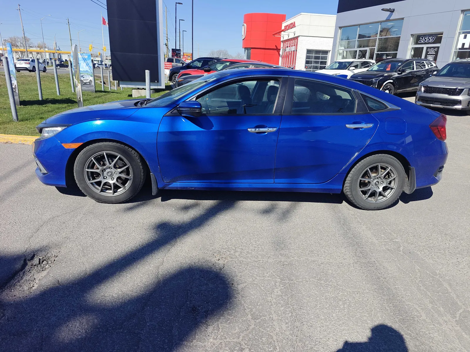 Driver side