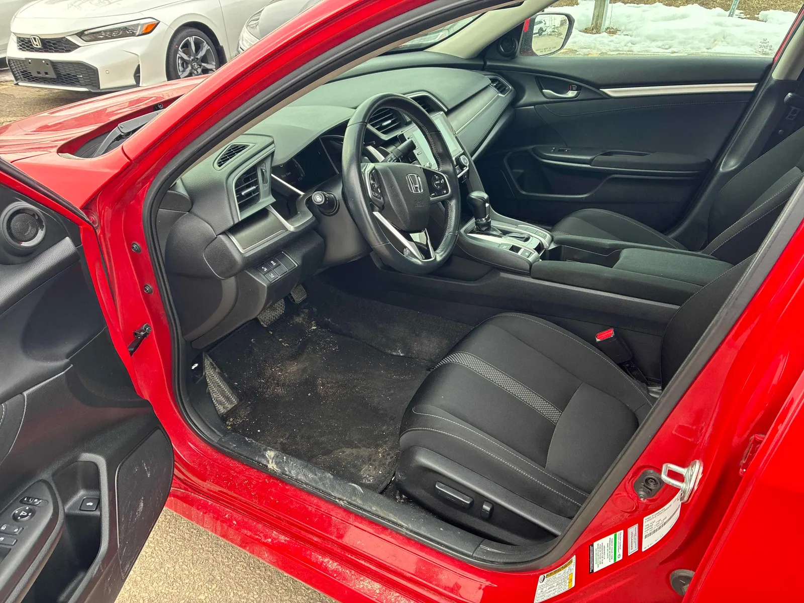 Interior driver side