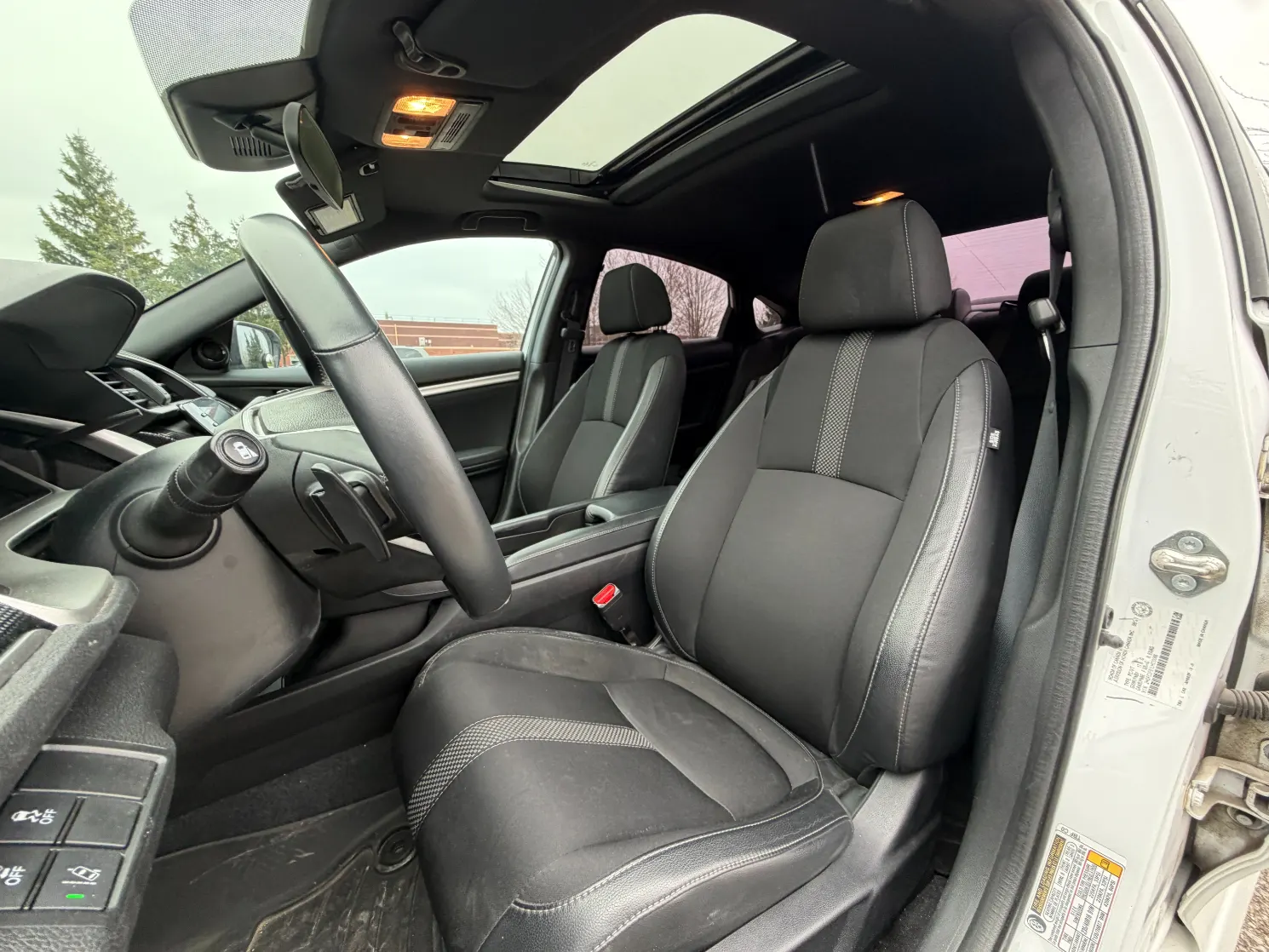 Interior driver side