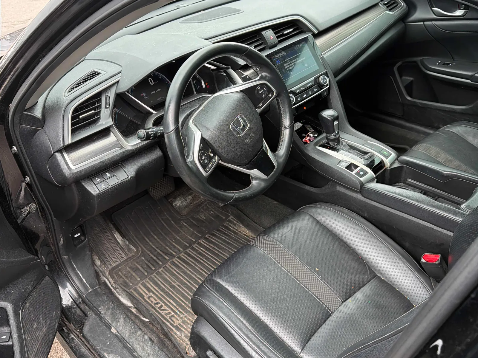 Interior driver side