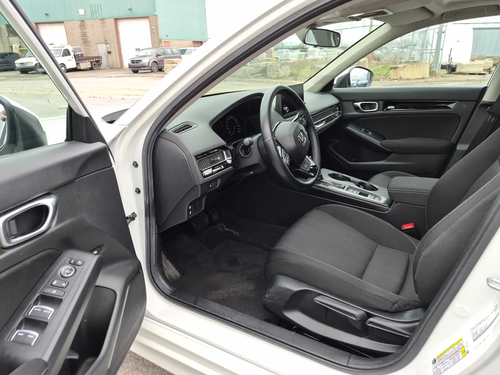 Interior driver side