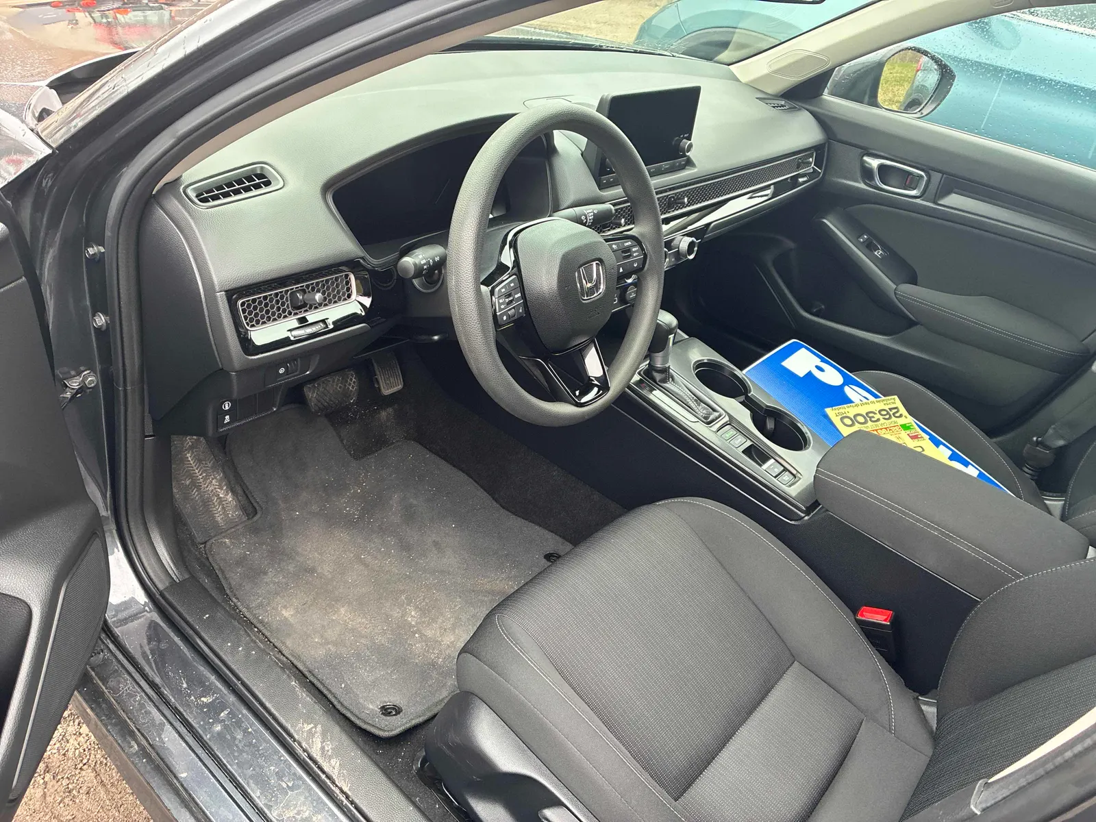 Interior driver side