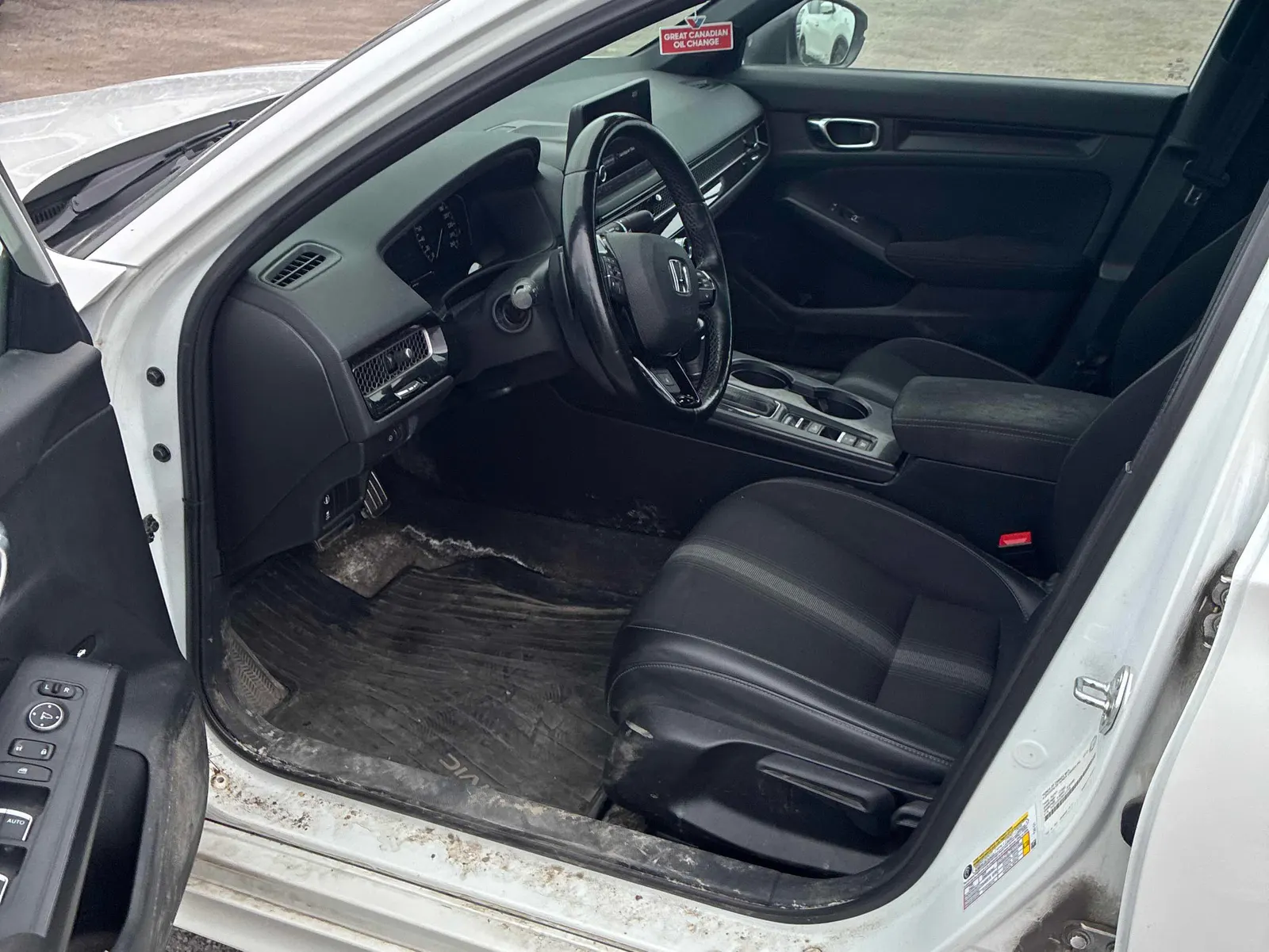 Interior driver side