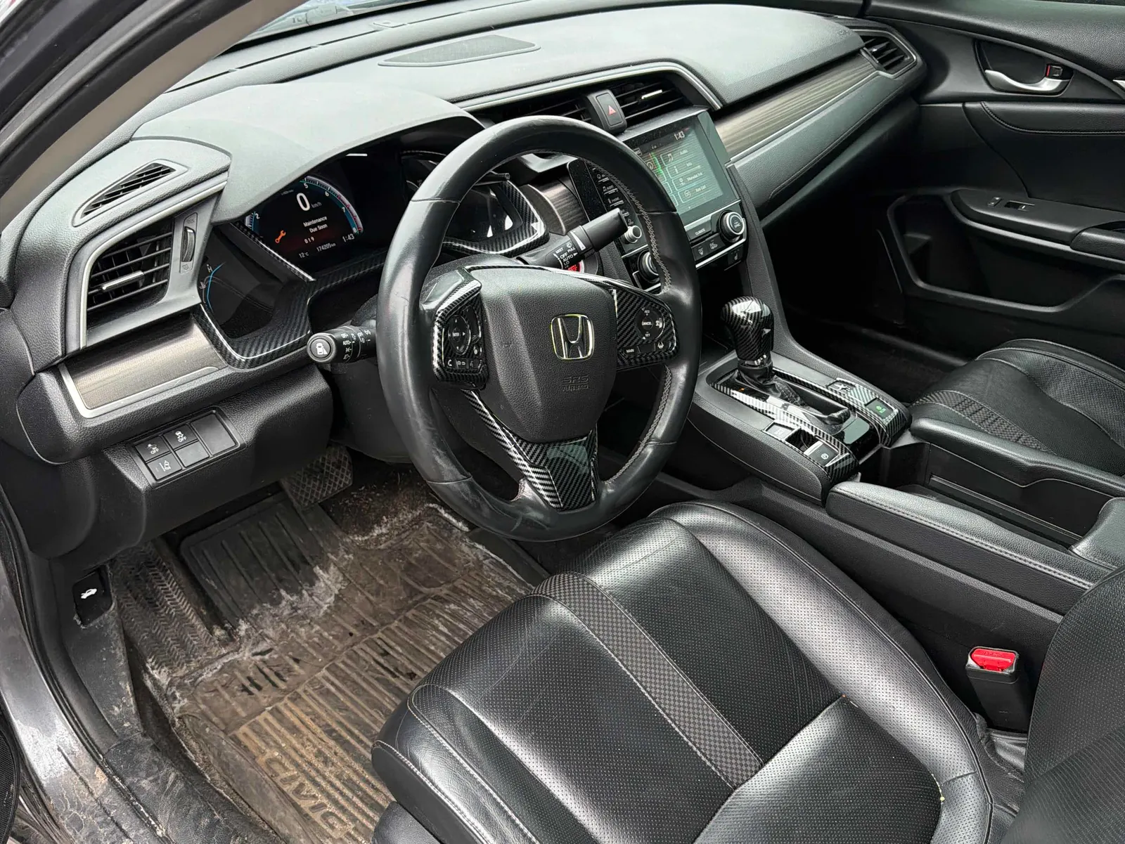 Interior driver side