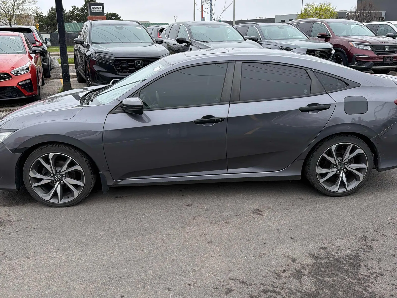 Driver side