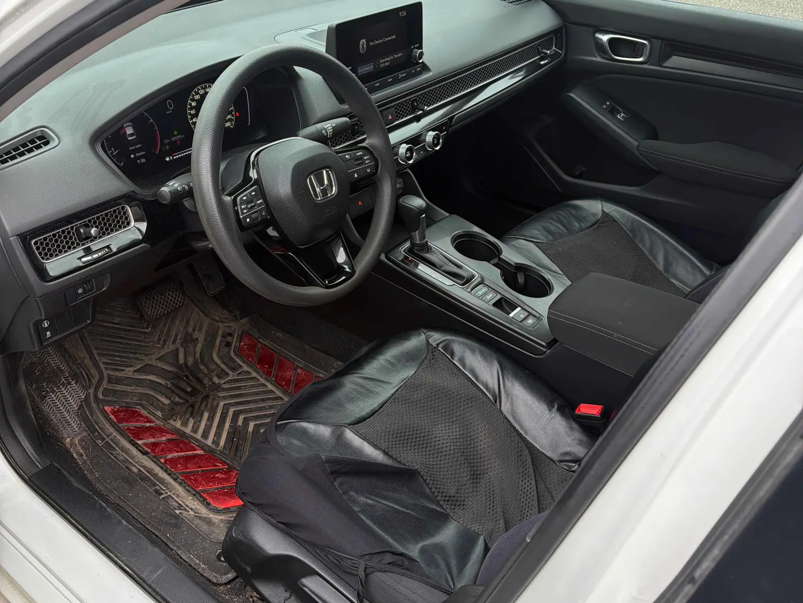 Interior driver side
