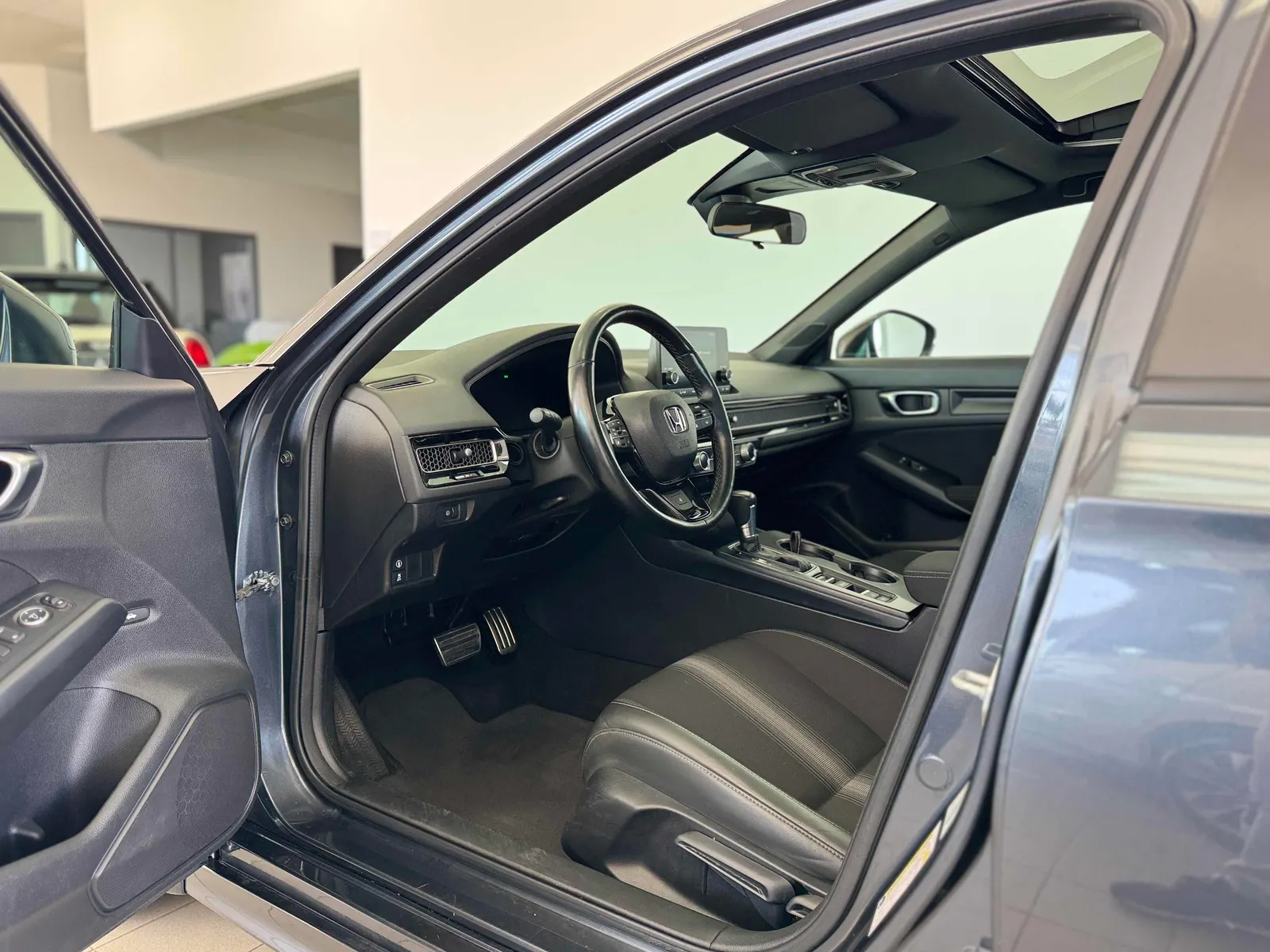 Interior driver side