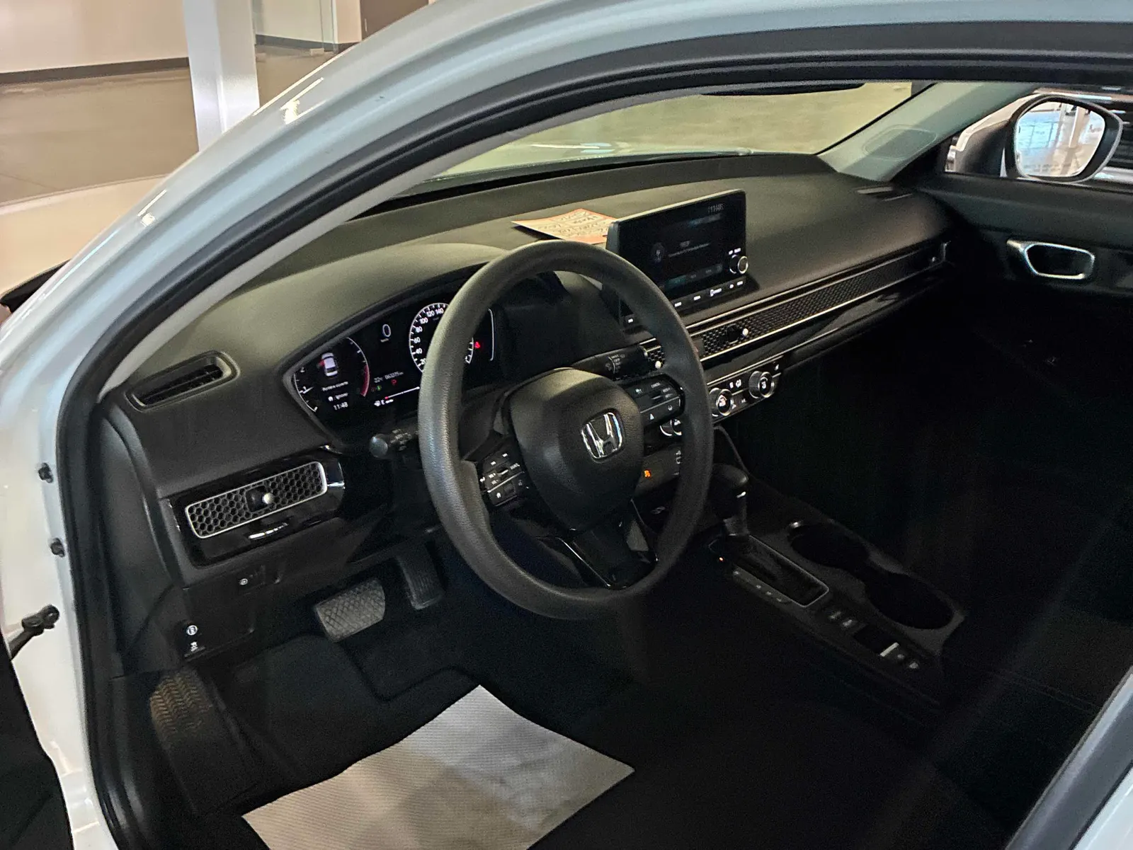 Interior driver side
