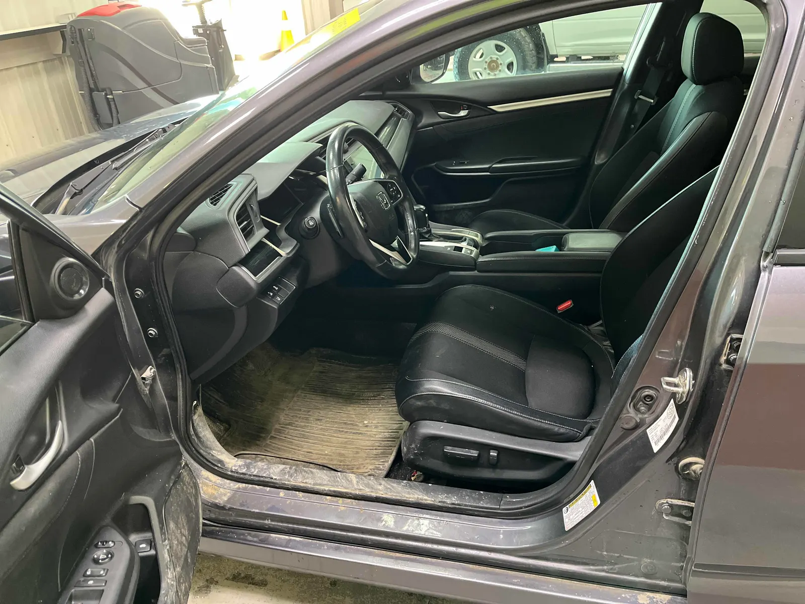 Interior driver side