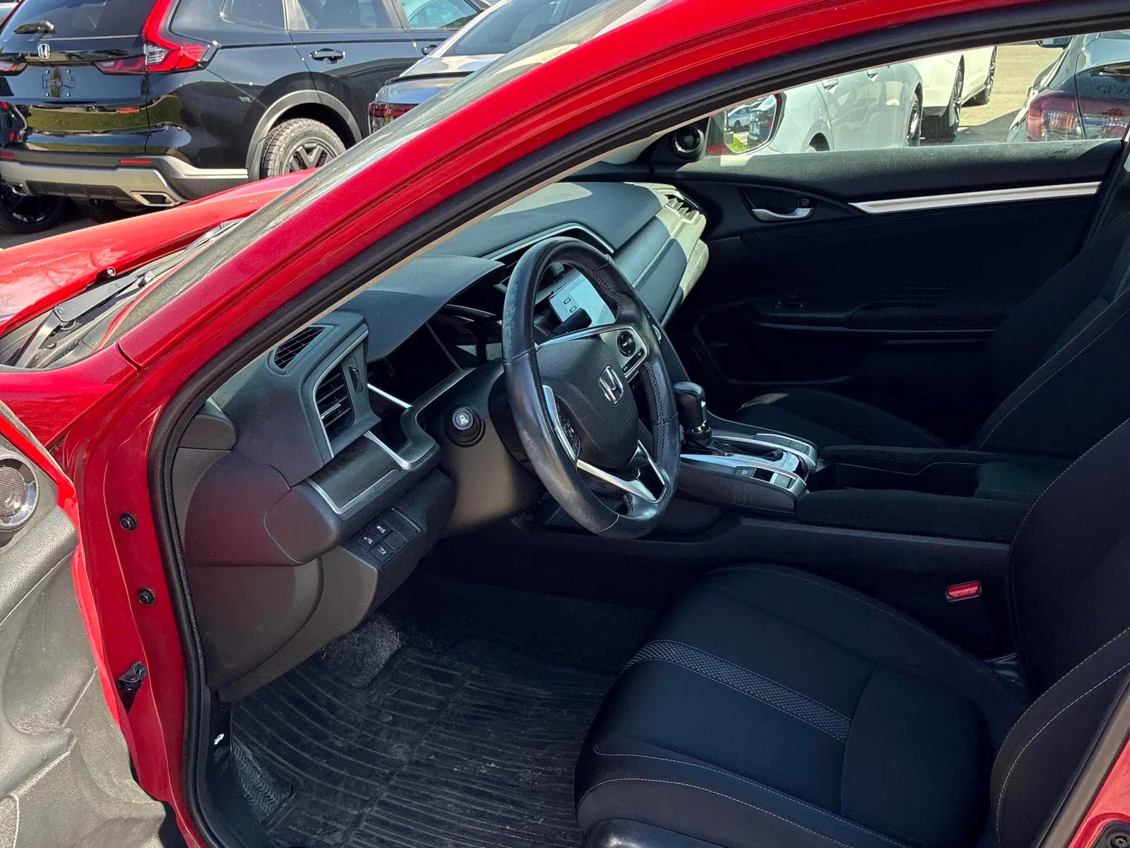 Interior driver side