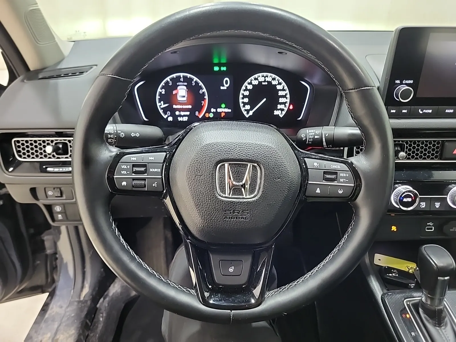 Interior driver side