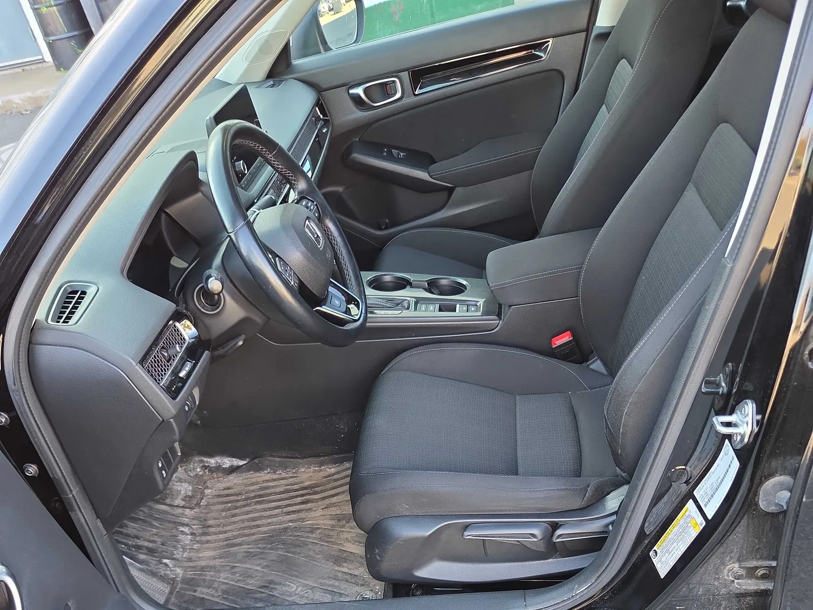 Interior driver side