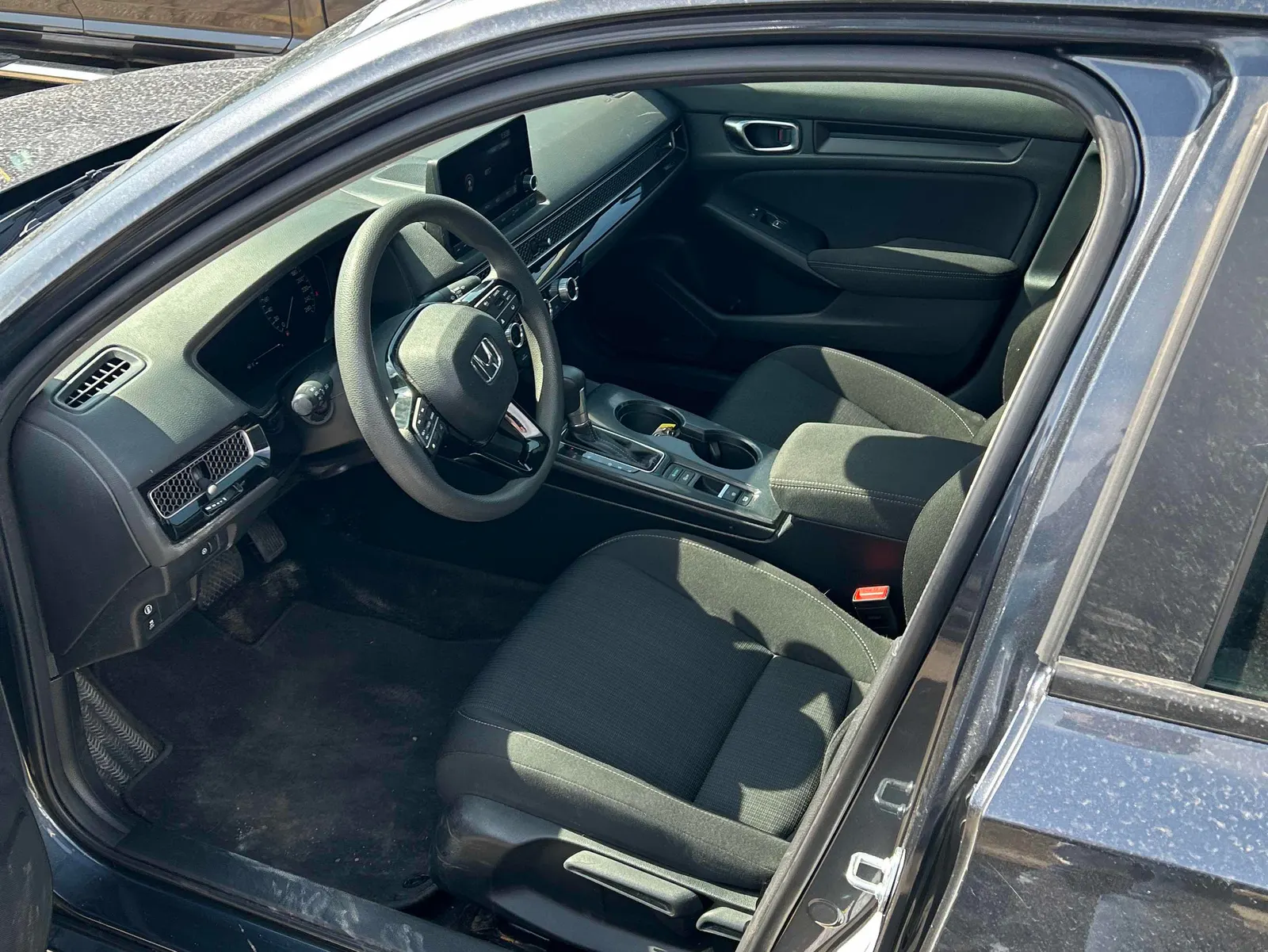 Interior driver side