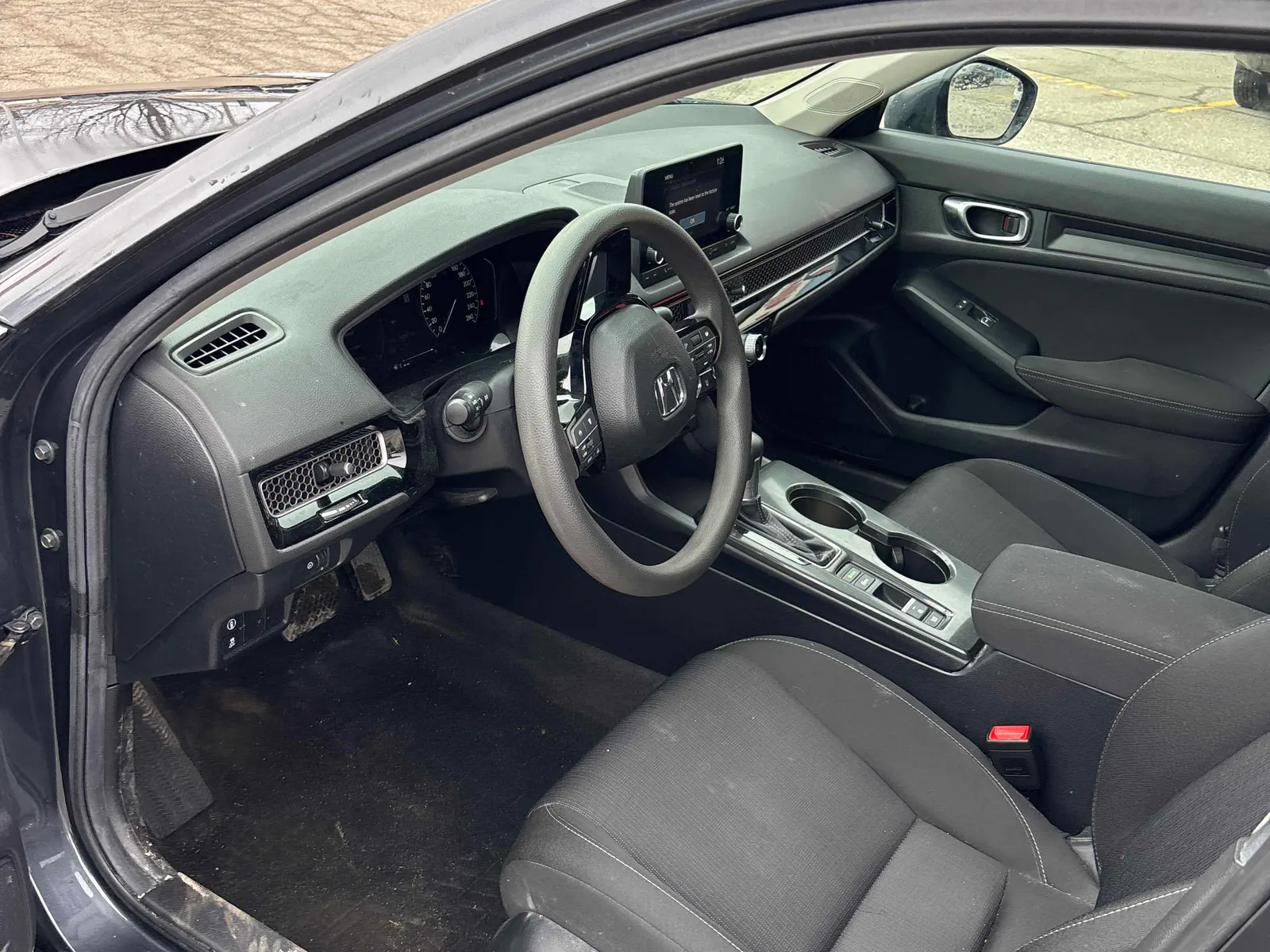 Interior driver side