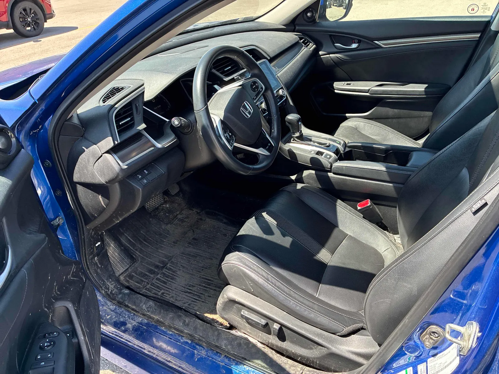 Interior driver side