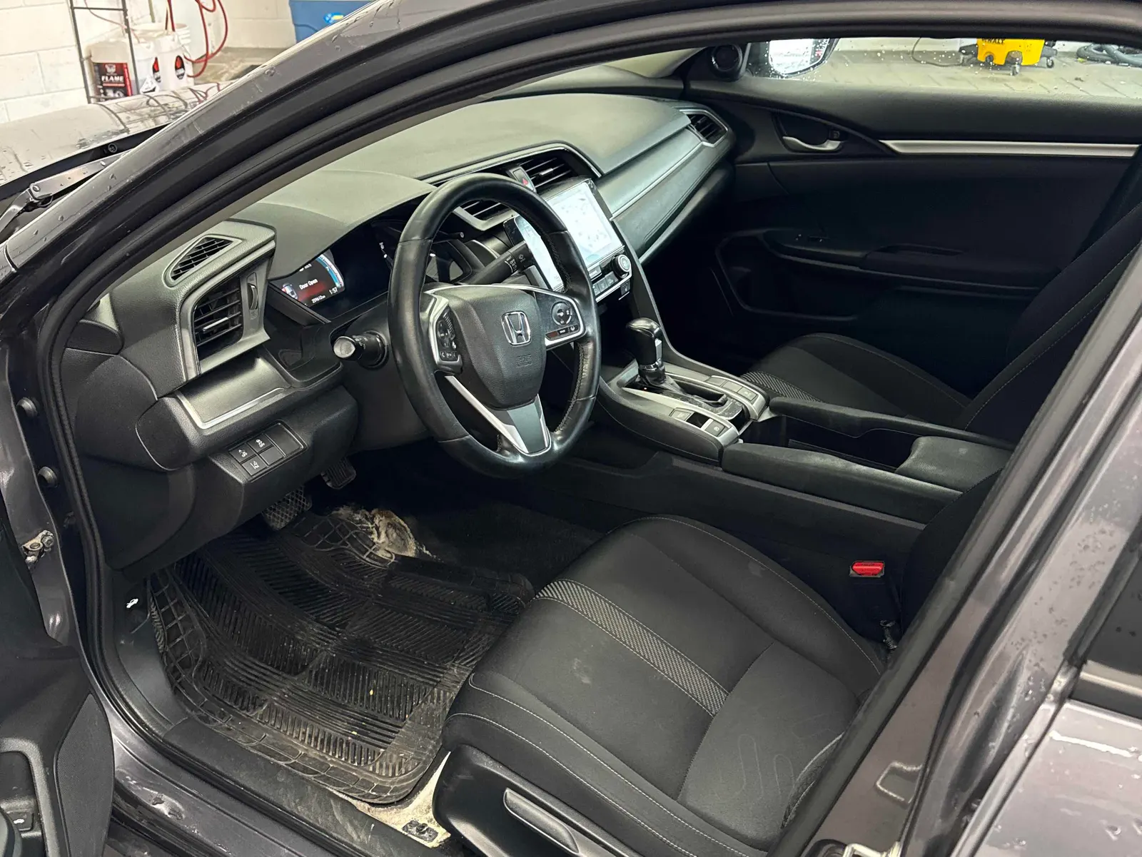 Interior driver side