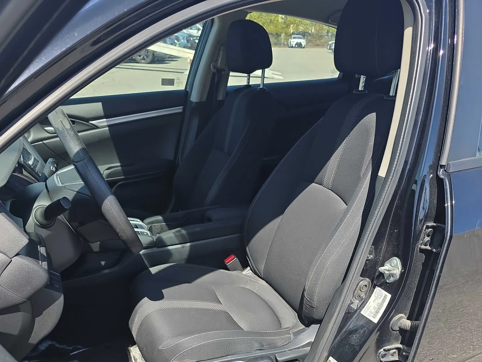 Interior driver side