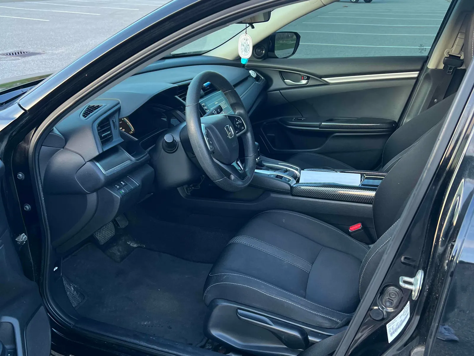 Interior driver side