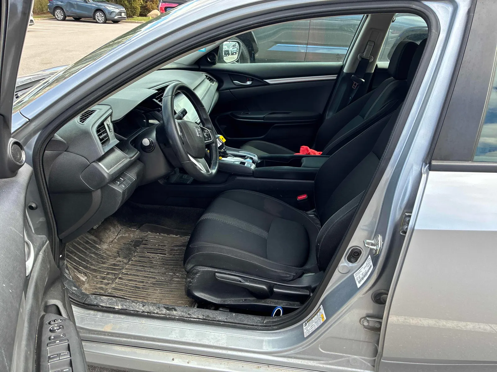Interior driver side