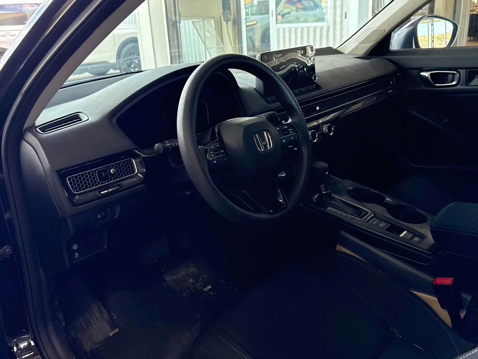 Interior driver side
