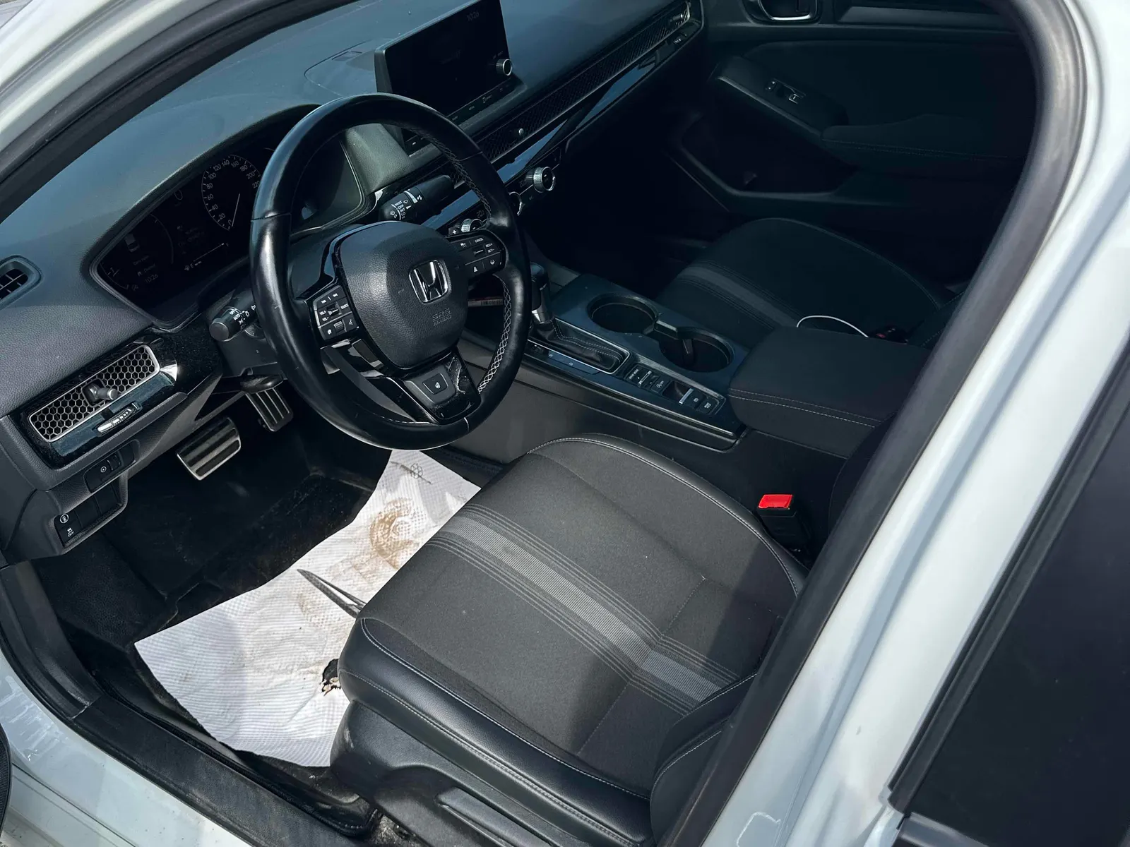 Interior driver side