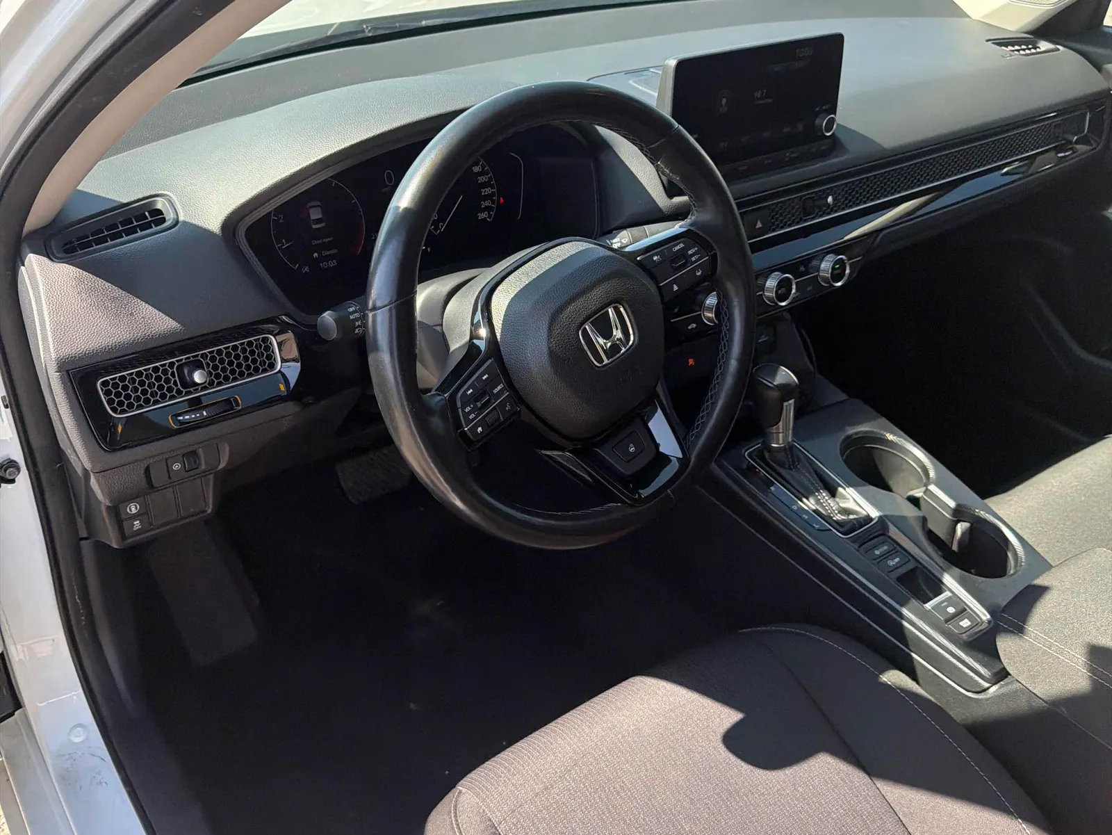 Interior driver side