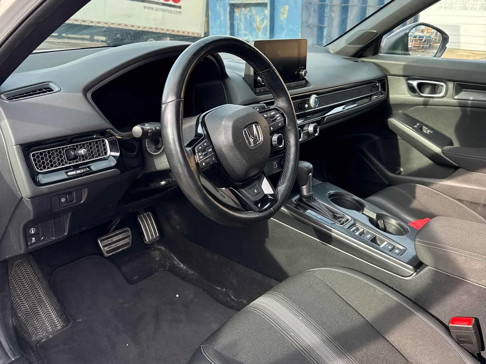 Interior driver side