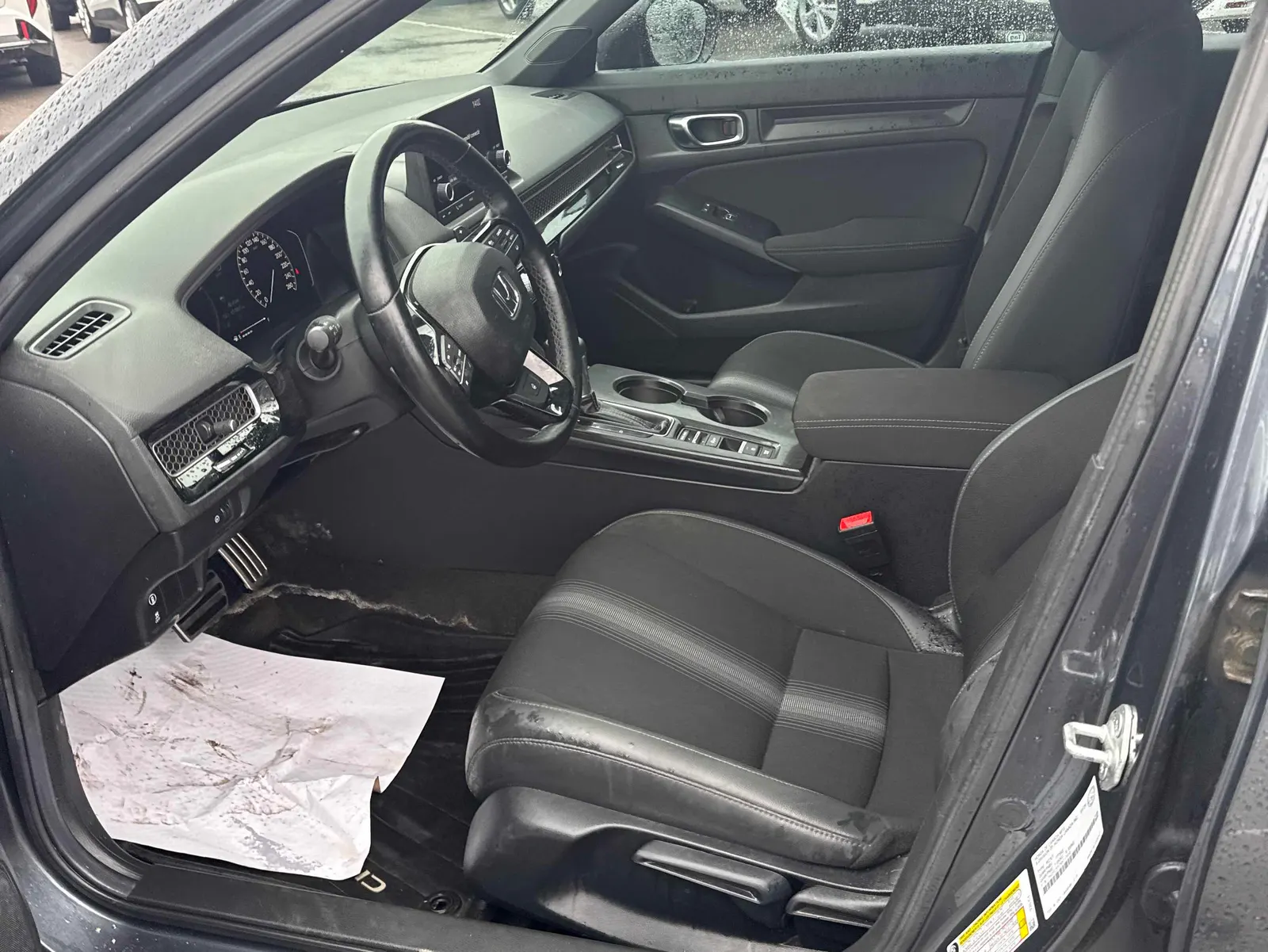 Interior driver side