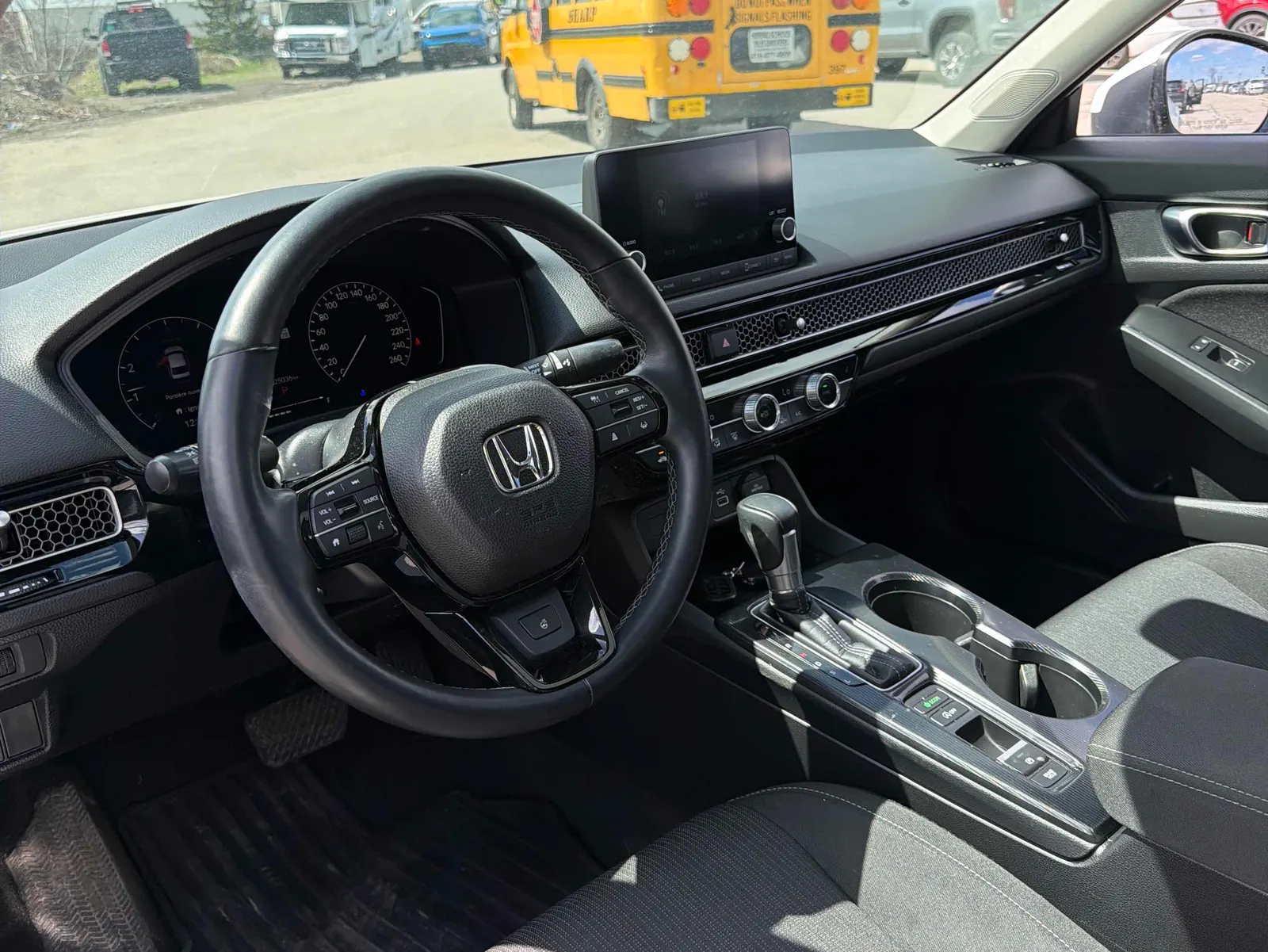 Interior driver side