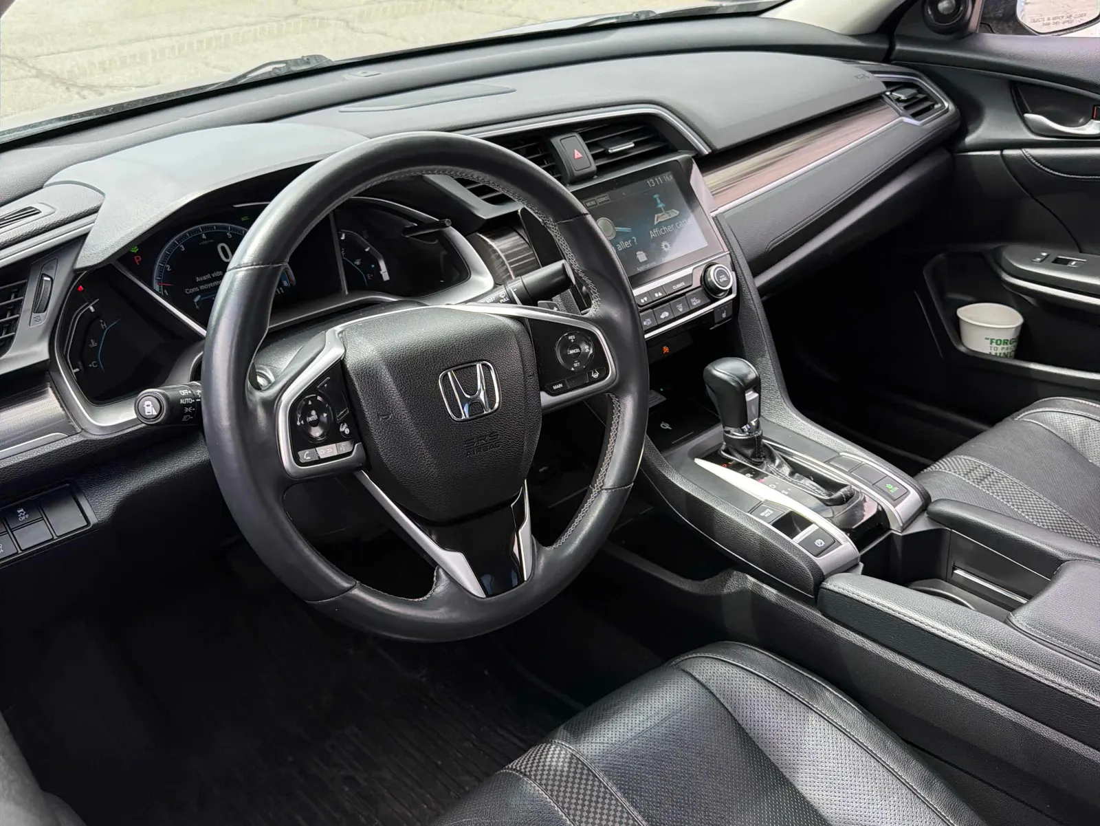 Interior driver side