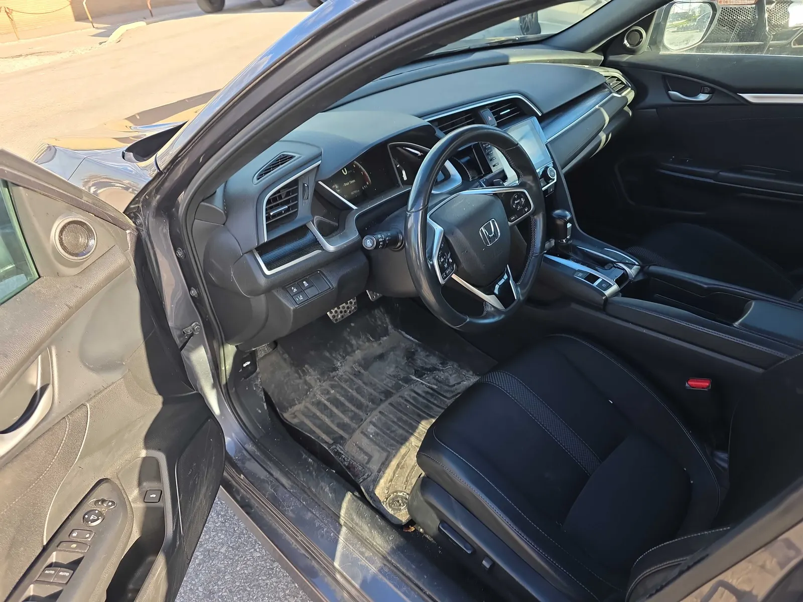 Interior driver side