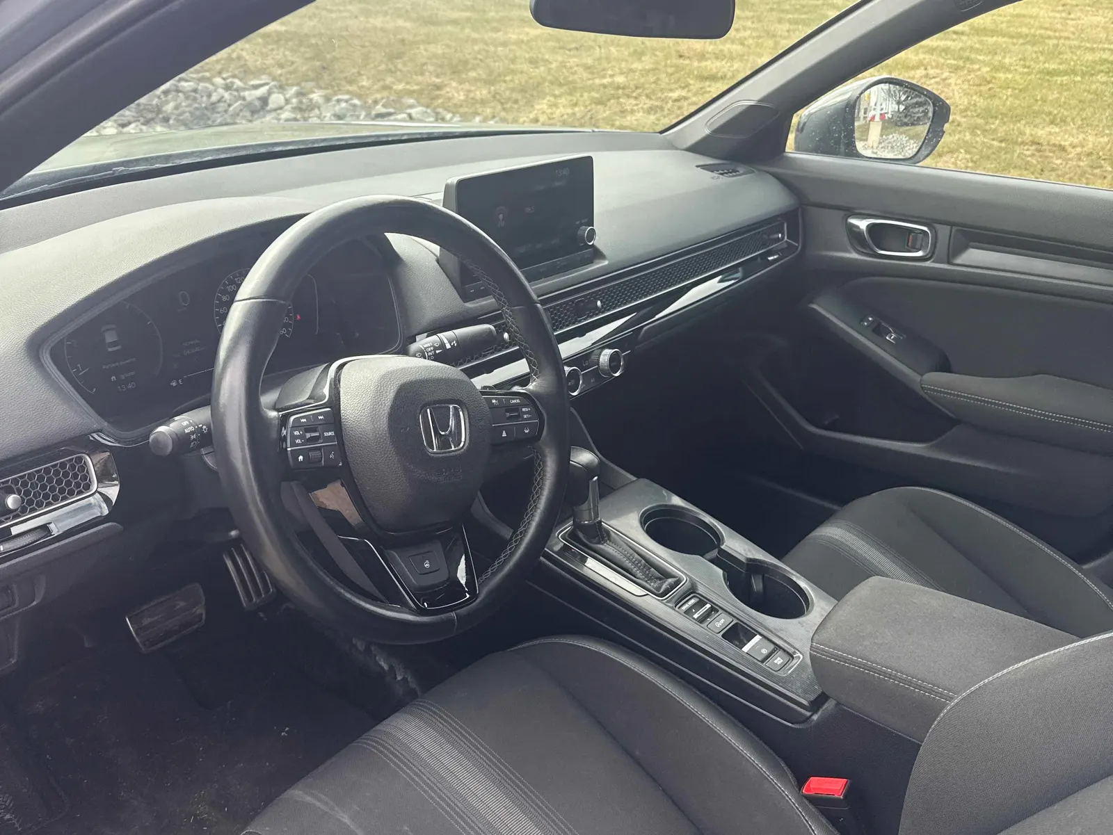 Interior driver side