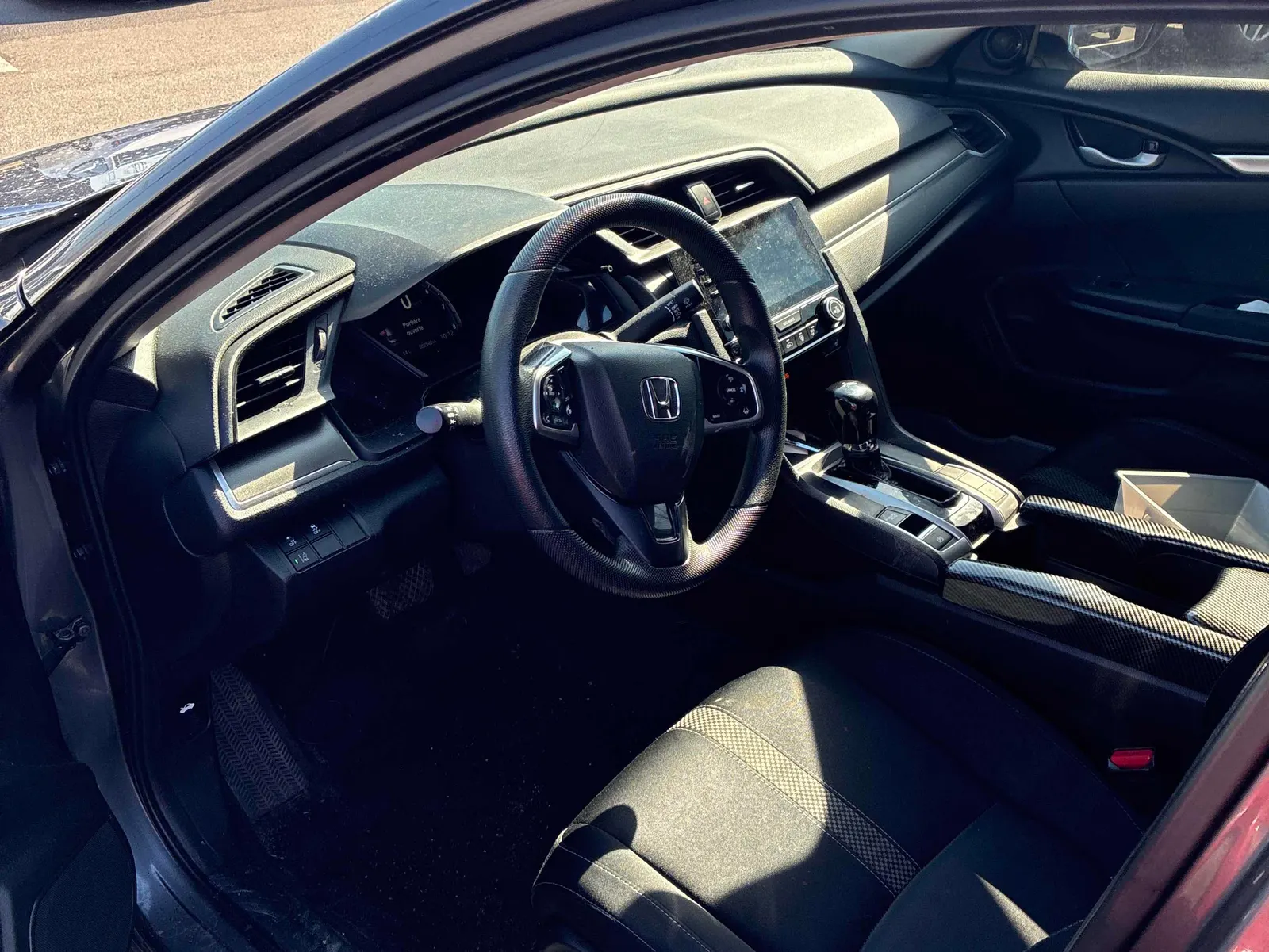 Interior driver side
