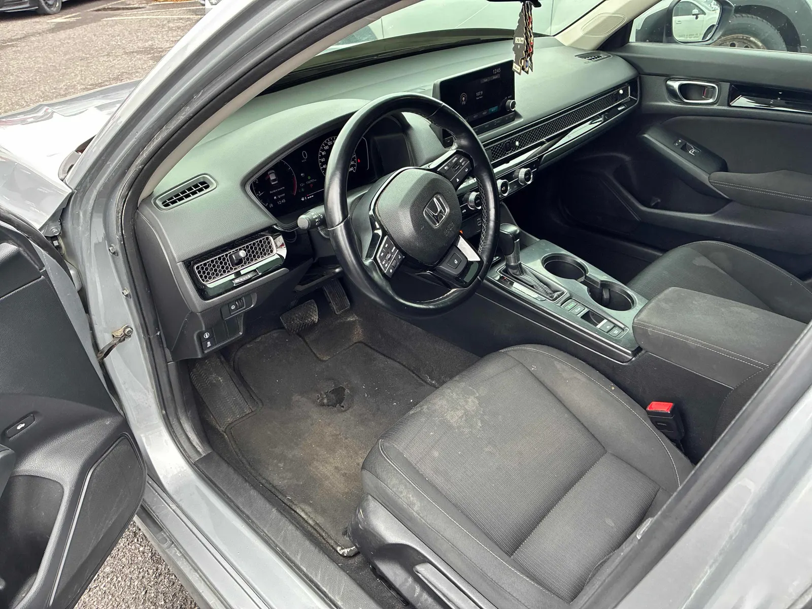 Interior driver side