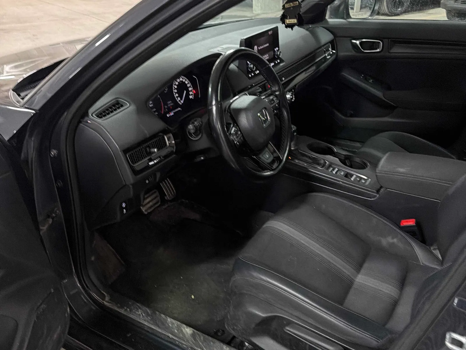 Interior driver side