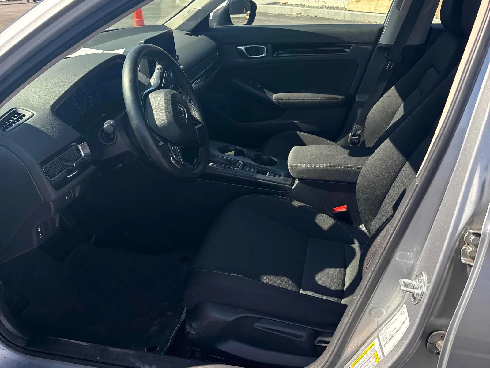 Interior driver side