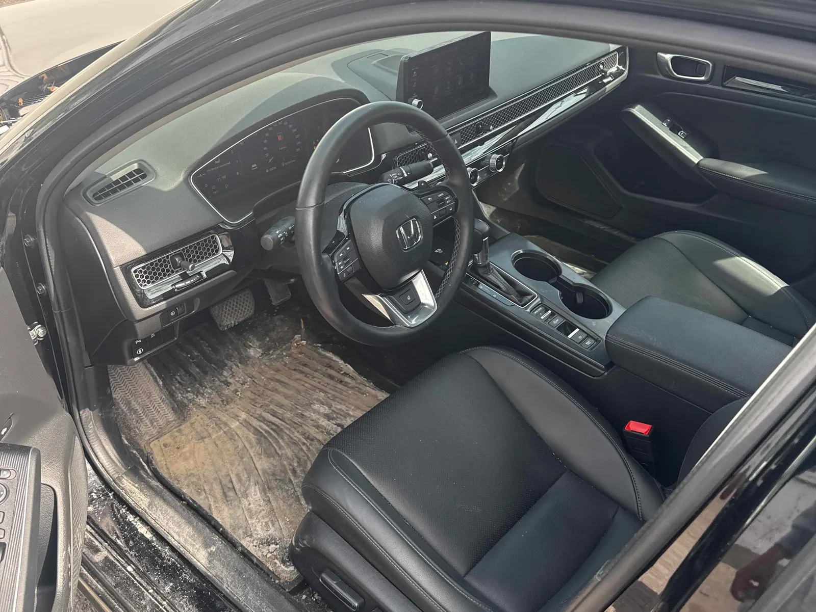 Interior driver side