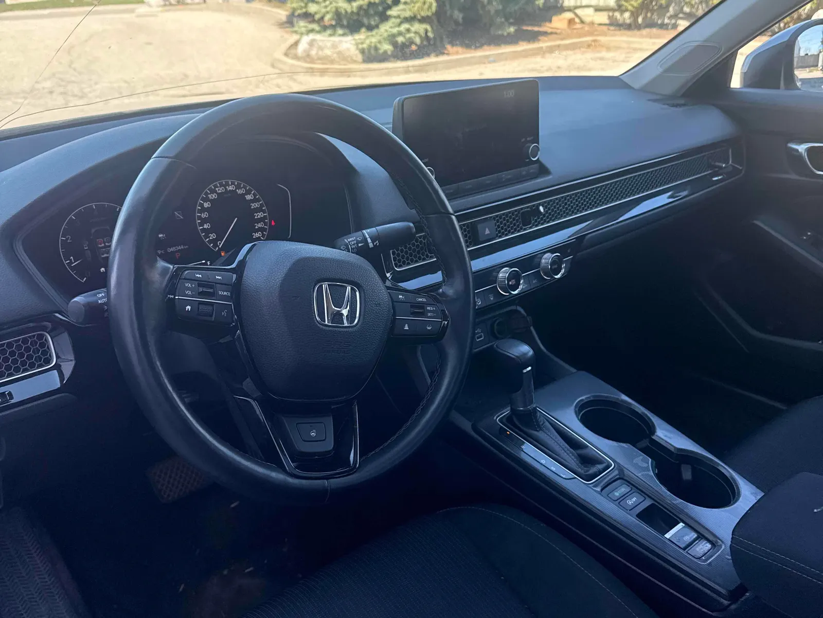 Interior driver side