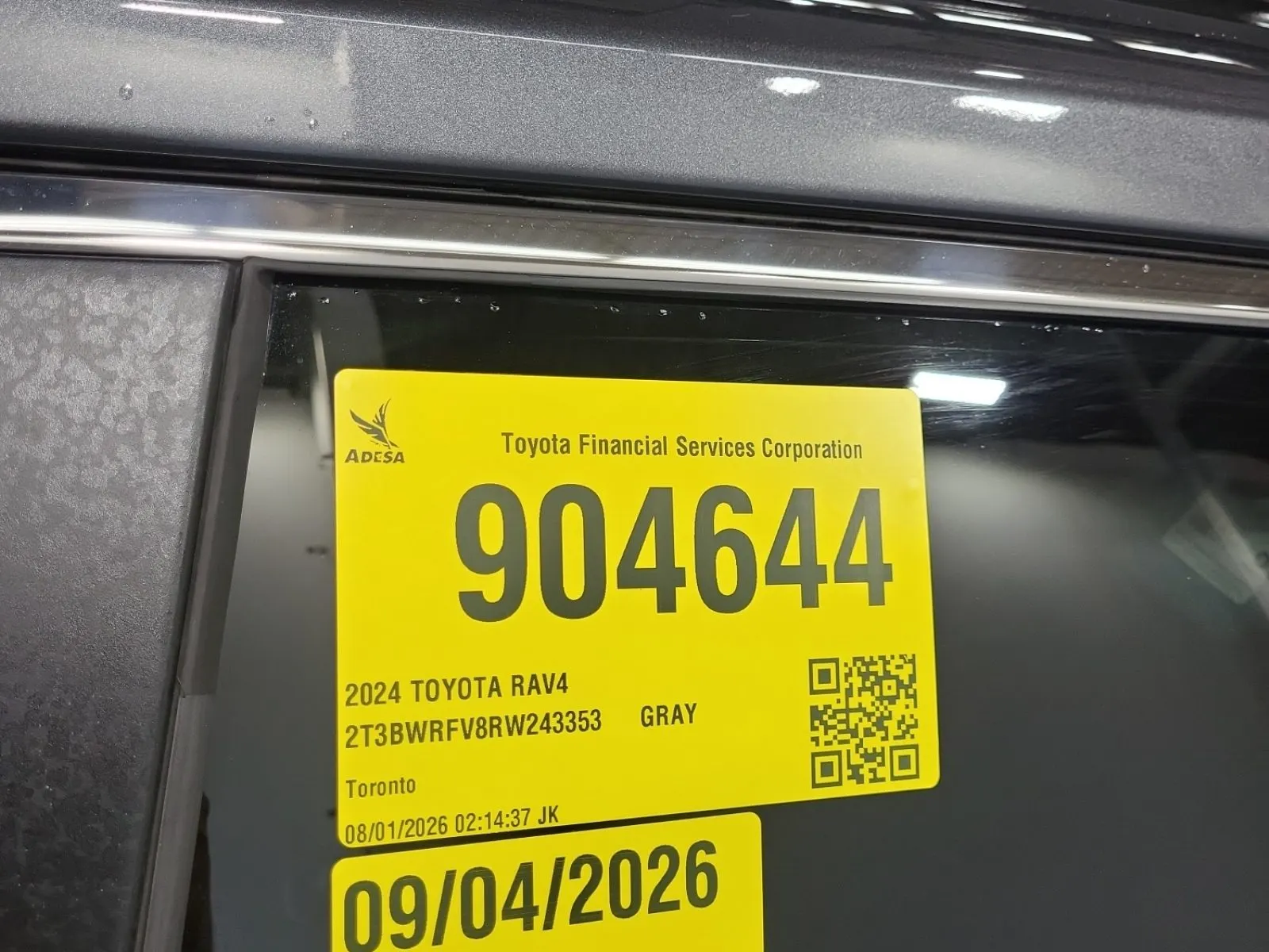 Inventory Label Photo