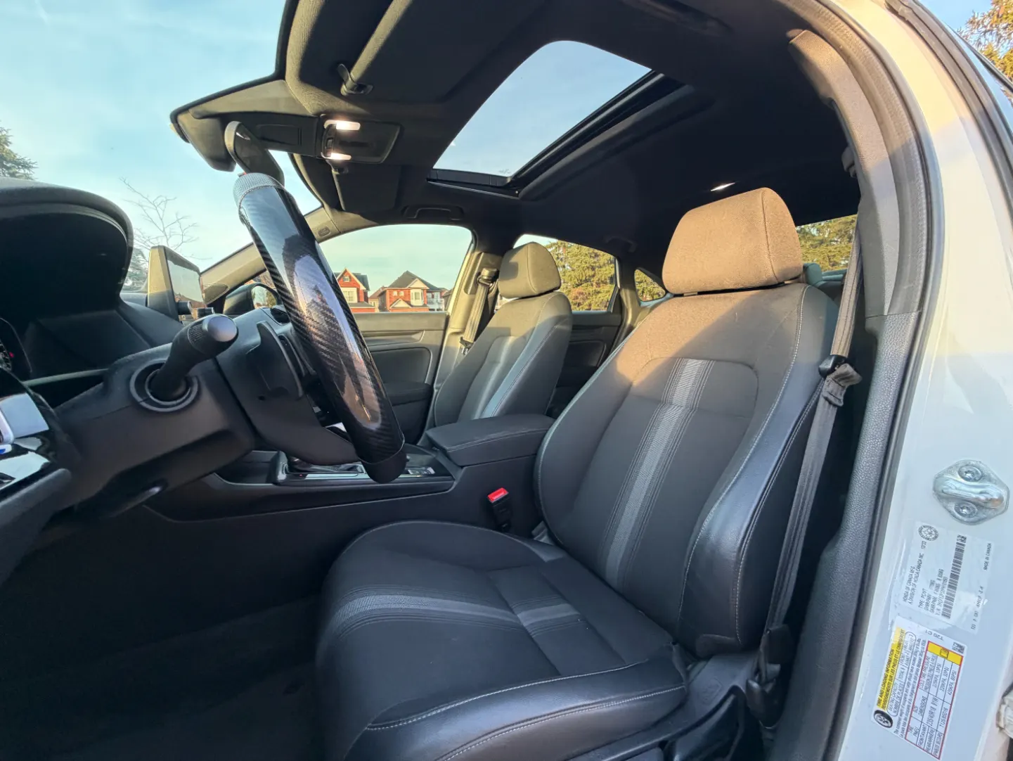 Interior driver side