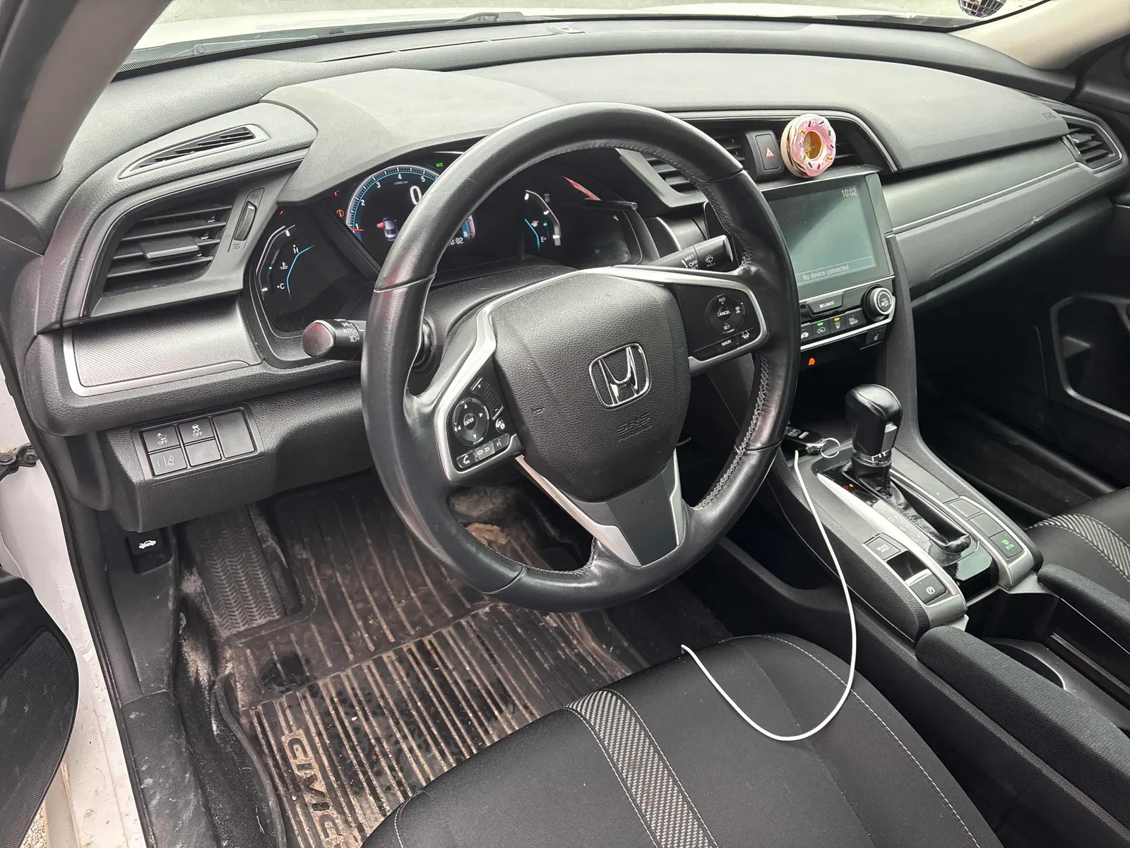 Interior driver side